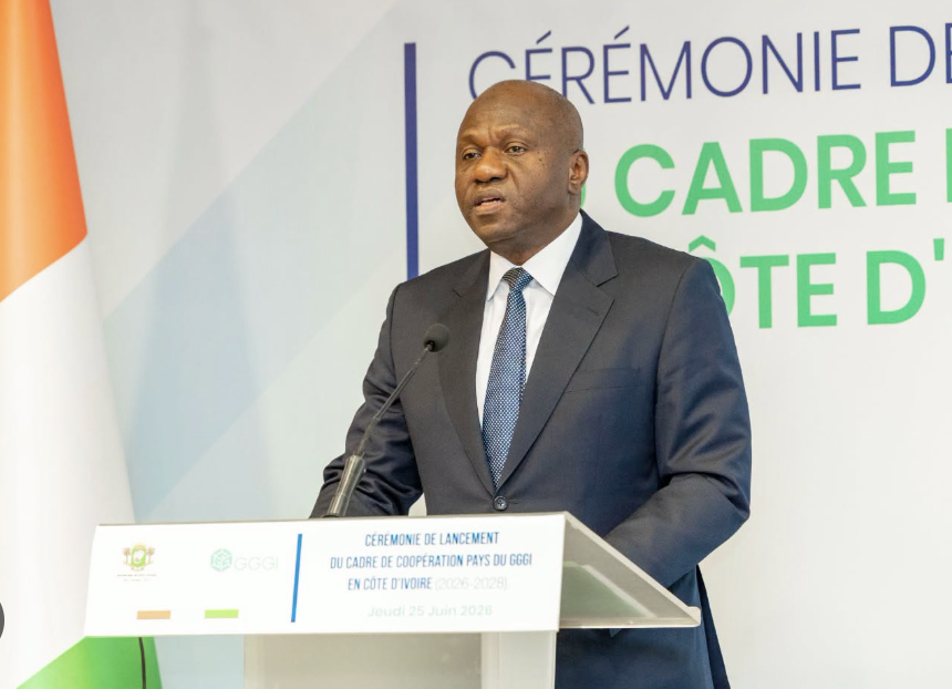 Environnement : la Côte d'Ivoire et le GGGI scellent un nouveau pacte vert 2026-2028