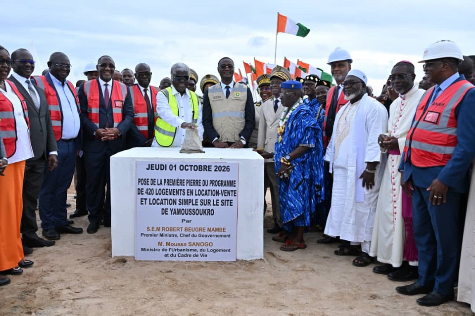 Yamoussoukro : 21 immeubles pour 420 logements